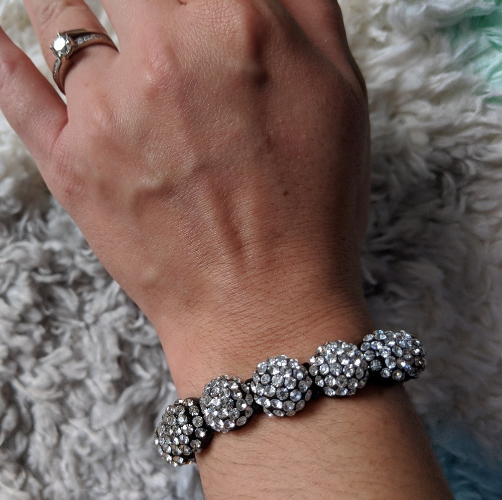 Blazing Roxx rhinestone bracelet